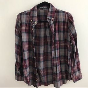 Burgundy Flannel